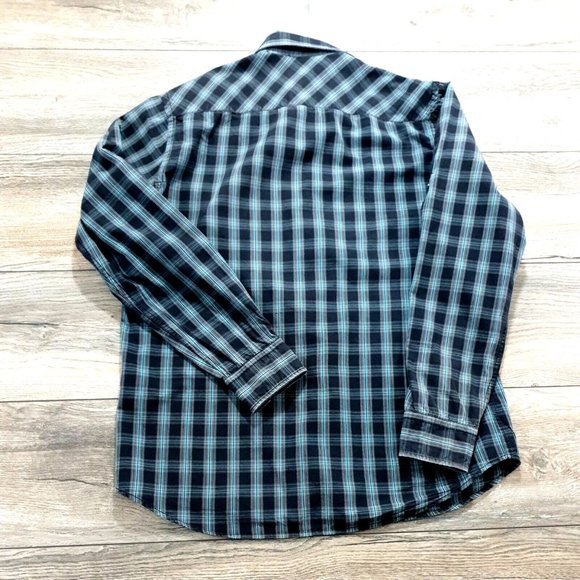 Club Scullers Mens Slim Fit Long Sleeve Shirt 40CM (Medium) Casual Office Work - Picture 7 of 11